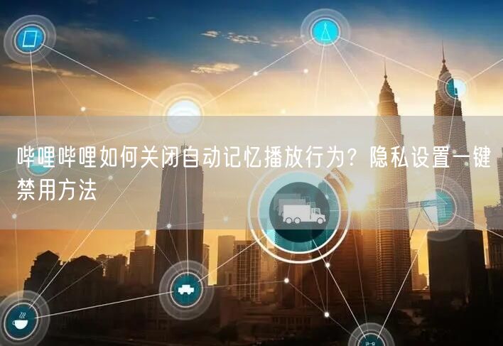 哔哩哔哩如何关闭自动记忆播放行为？隐私设置一键禁用方法